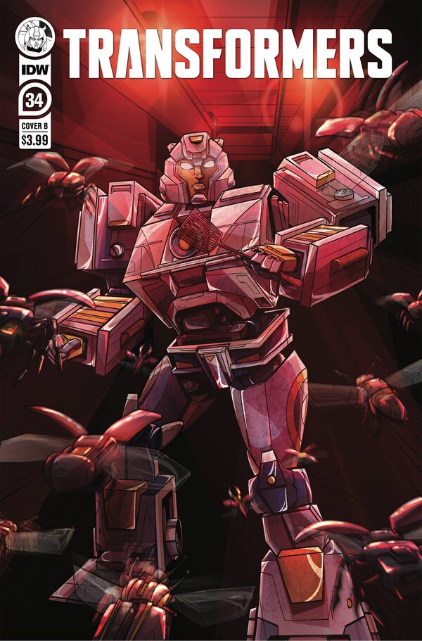 Transformers 34 Cover B By Susan Margevich (1 of 1)